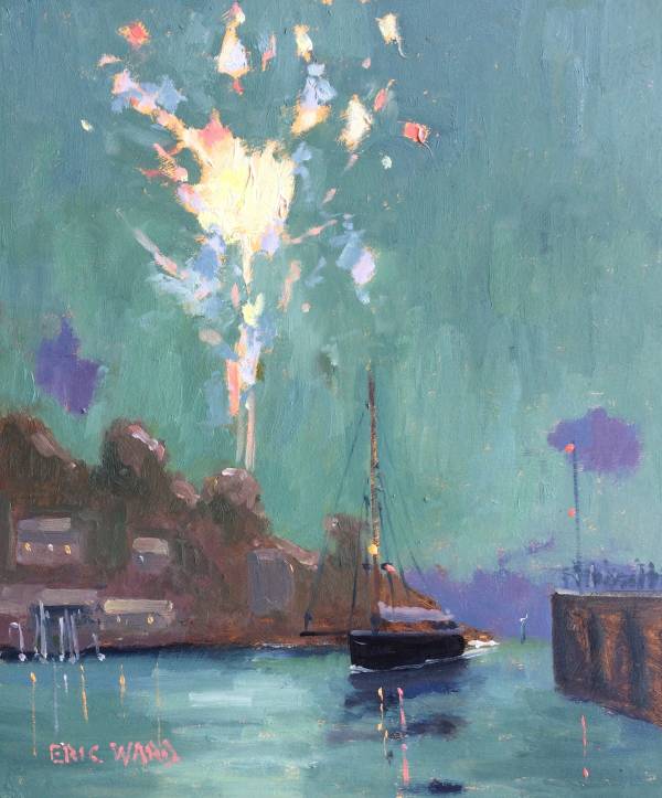 - Oil on Board, Painting by Eric Ward, measuring 30 x 25 cm (H x W) framed at 48 x 43 cm £425